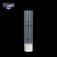 50ml Plastic Empy Clear Flip Top Cap Squeeze Tube For Face Mask