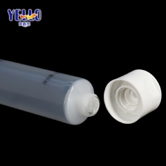 50ml Plastic Empy Clear Flip Top Cap Squeeze Tube For Face Mask