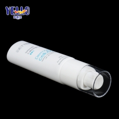 20ml Empty Round Airless Pump Plastic PE Tube For Cream