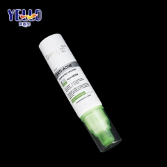 Pump Cosmetic Tubes Green Color Airless Tube 40g Customization