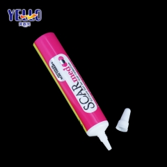 Fancy Small Size Eye Cream Cosmetic Squeeze Tubes With Nozzle Cap