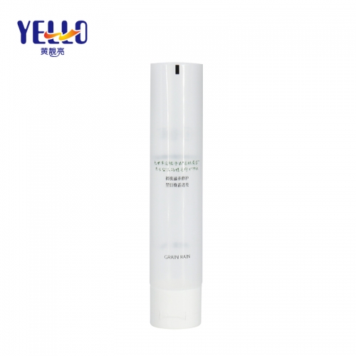 50ml Plastic Empy Clear Flip Top Cap Squeeze Tube For Face Mask