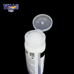 150ml Plastic Cosmetic Facial Cleanser Tubes With Flip Top Cap