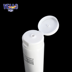 White Custom Skin Care Packaging Plastic Squeeze Cream Tube 300g