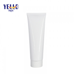 White Custom Skin Care Packaging Plastic Squeeze Cream Tube 300g