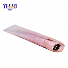 Rose Gold 20ml Laminated Squeeze Tube For Eye Massage