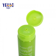 200g Green Custom Packaging Plastic Squeeze Lotion Tube For Body Care