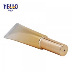 Gold Finish Laminated Cosmetic Cream Tube With Nozzle 20ml