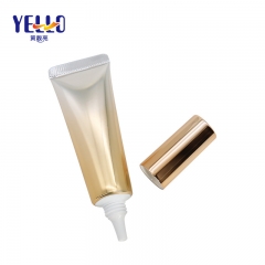 Gold Finish Laminated Cosmetic Cream Tube With Nozzle 20ml