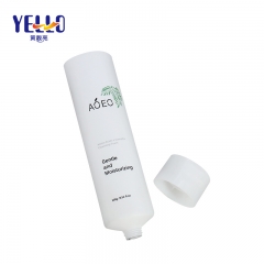 100g Round Plastic Facial Moisturizing Cleanser Tube With Flip Top Cap