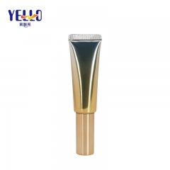 Gold Finish Laminated Cosmetic Cream Tube With Nozzle 20ml