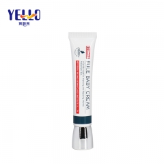 20g White Empty Eye Cream Tubes With Nozzle Head