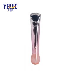 Rose Gold 20ml Laminated Squeeze Tube For Eye Massage