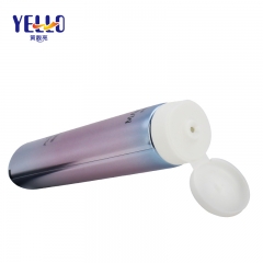 Colorful Factory Face Wash Squeeze Plastic Tube With Pearl Effect