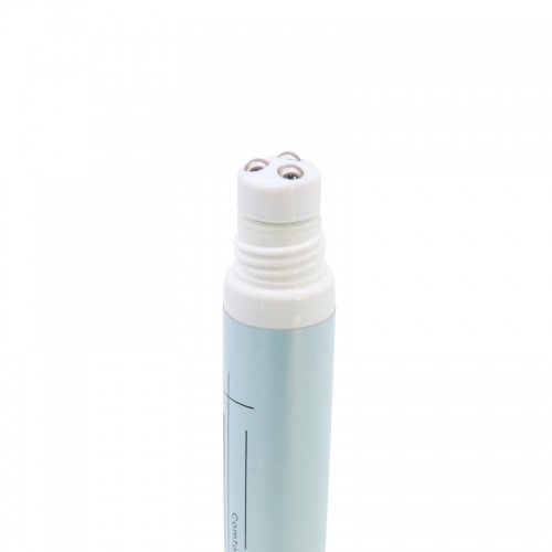 20g Plastic Cosmetic Eye Cream Tube With 3 Roller Ball Massager