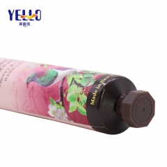 Colorful Aluminum Cream Tube 80ml With Octagonal Cap