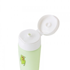 Cute Green Plastic Cream Tube With White Cap For Children