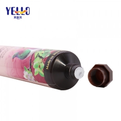 Colorful Aluminum Cream Tube 80ml With Octagonal Cap