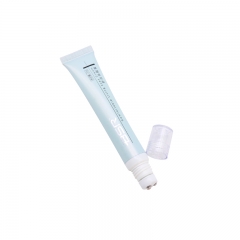 20g Plastic Cosmetic Eye Cream Tube With 3 Roller Ball Massager