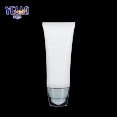 Factory Supply Gloss White Plastic Airless Foundation Lotion Tube