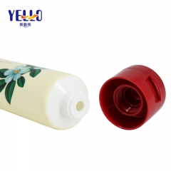 Wholesale Yellow Empty PE Plastic Hand Cream Squeeze Tube