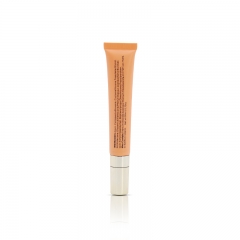 Luxury Orange Empty Plastic Eye Cream Squeeze Tube With Gold Applicator