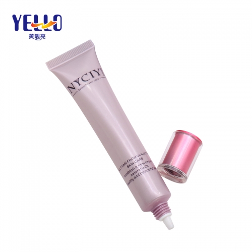 Wholesale 20g 0.7 oz Cosmetic Eye Cream Nozzle Tube Packaging With Silk Printing