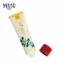 Wholesale Yellow Empty PE Plastic Hand Cream Squeeze Tube