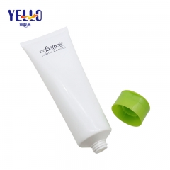 250ml Round White Plastic Cosmetic Cream Tube For Hair Shampoo And Conditioner