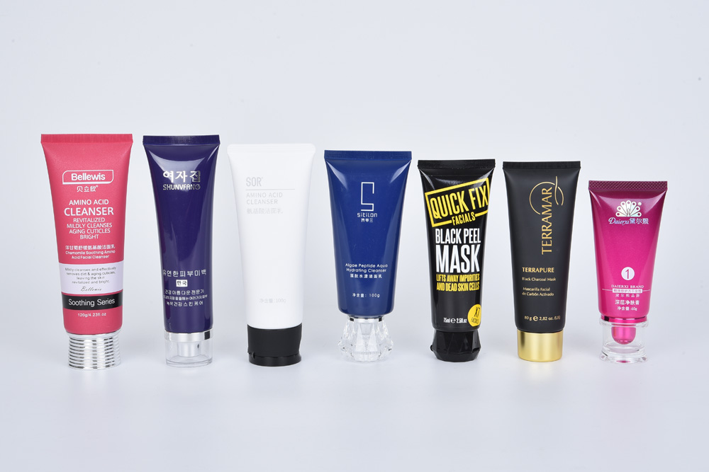 PE cosmetic packaging tube for hand cream