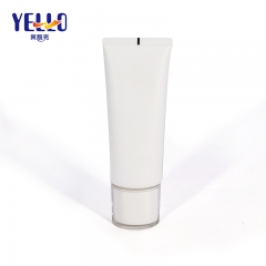 50g Empty Customize Makeup Lotion Squeeze Tubes Packaging , Clear Screw Lid