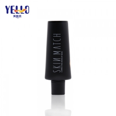 Custom Black Oval Primer Packaging 40ml Cosmetic Tubes