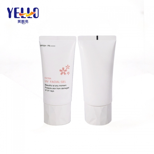 Recyclable Material Empty Soft Suqeezing Cosmetic Cream Tubes 60g