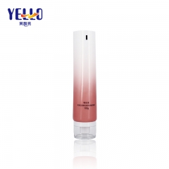 100g 120g Round Face Cream Cleanser Cosmetic Squeeze Tubes With Gradient Color