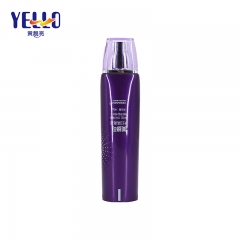 Personal Care OEM 100ml Purple Oval Cosmetic Tube For Sunscreen