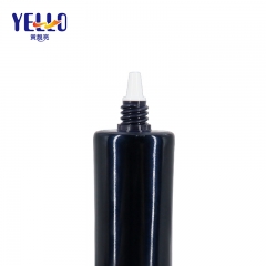 Wholesale Black Cosmetic Tube 20ml With Golden Double Wall Cap