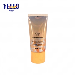 50ml Sun Block Tube Sunscreen Oval Cosmetic Packaging ABL Laminated Tube