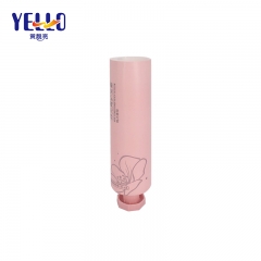 Matte Pink Plastic Tubes, Conditioner Packaging 80g With Octagonal Cover