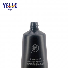 Black Empty Cosmetic Packaging Plastic Shampoo Tube 50g Wholesale