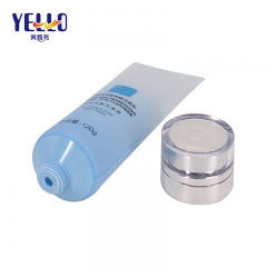 120g Gradient Blue Plastic Packaging Matte Soft Squeeze Tube 