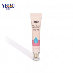 30g 1OZ Pink Matte Cosmetic Squeeze Nozzle Tube With Acrylic Cap