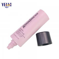 Custom 30Ml 1OZ Pink Cosmetic Soft Concealer Tubes With Offset Print