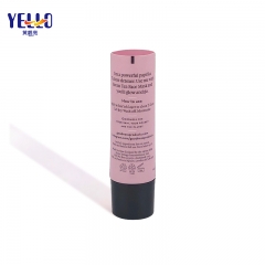 Custom 30Ml 1OZ Pink Cosmetic Soft Concealer Tubes With Offset Print