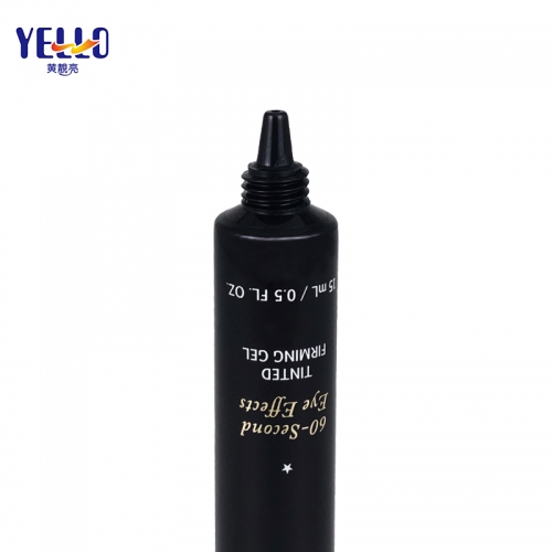 15Ml Black Eye Cream Cosmetic Squeeze Tubes Wholesale With Nozzle