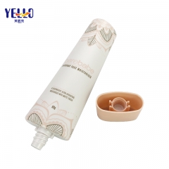 Custom 80ml Cream Tube Packaging, Wholesale Flat Cosmetic Squeeze Tube