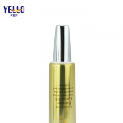 Luxury Gold Eye Cream Tubes, ABL Nozzle Cosmetic Packaging Tube