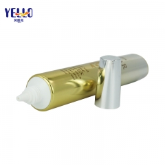 Luxury Gold Eye Cream Tubes, ABL Nozzle Cosmetic Packaging Tube