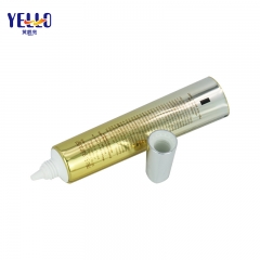 Luxury Gold Eye Cream Tubes, ABL Nozzle Cosmetic Packaging Tube