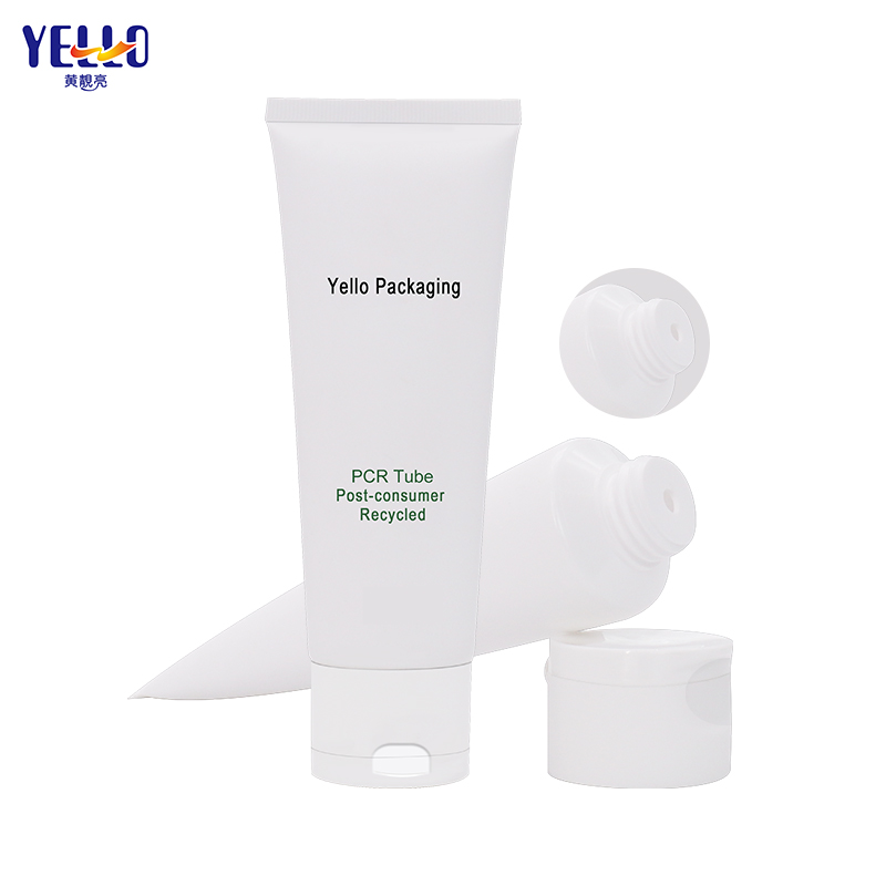 OEM Custom Matte PCR Lotion Tubes Facial Cleanser Tubes