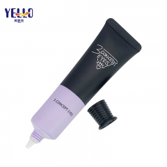 Matte Cosmetic Tube Packaging With Nozzle, Eye Cream Plastic Squeeze Tubes